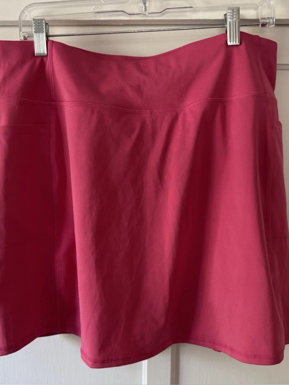 Skechers Bright Hot Pink Active Golf Tennis Skort Sz L